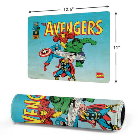 Marvel Classic Comics The Avengers Gaming Mouse Pad